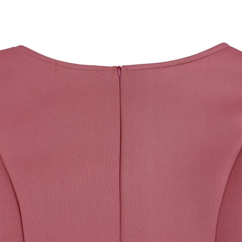 Elegant Women Party Dresses A Line with Waist Belt for Classy Office and Wedding Guests