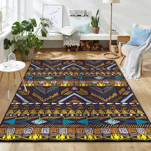 Moroccan Luxury Rug for Living Room and Bedroom Easy Clean Non Slip Decor
