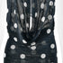 Sexy Deep V Neck Printed Polka Dot Halter Mini Dress for Women Elegant Summer Party Outfits