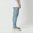 Men's Cargo Pants Jeans Denim Slim Fit Multi Pockets
