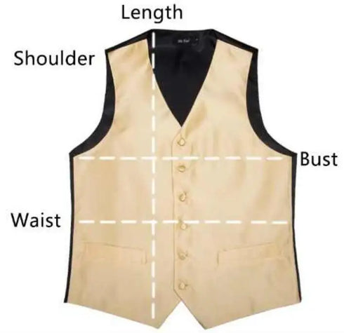 Elegant Slim Fit Wedding Groom Waistcoat for Men – Classic Male Fashion Vest